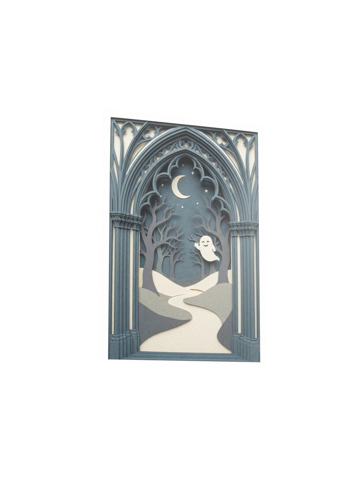 Gothic Arch Illusion | Premium Halloween Poster & Decor product image (19)