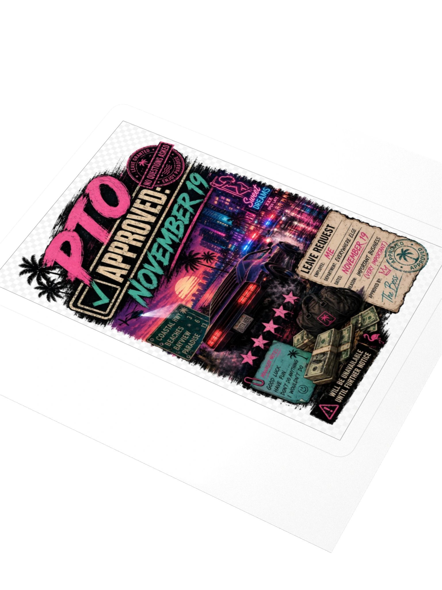 PTO Approved Sticker product image (3)