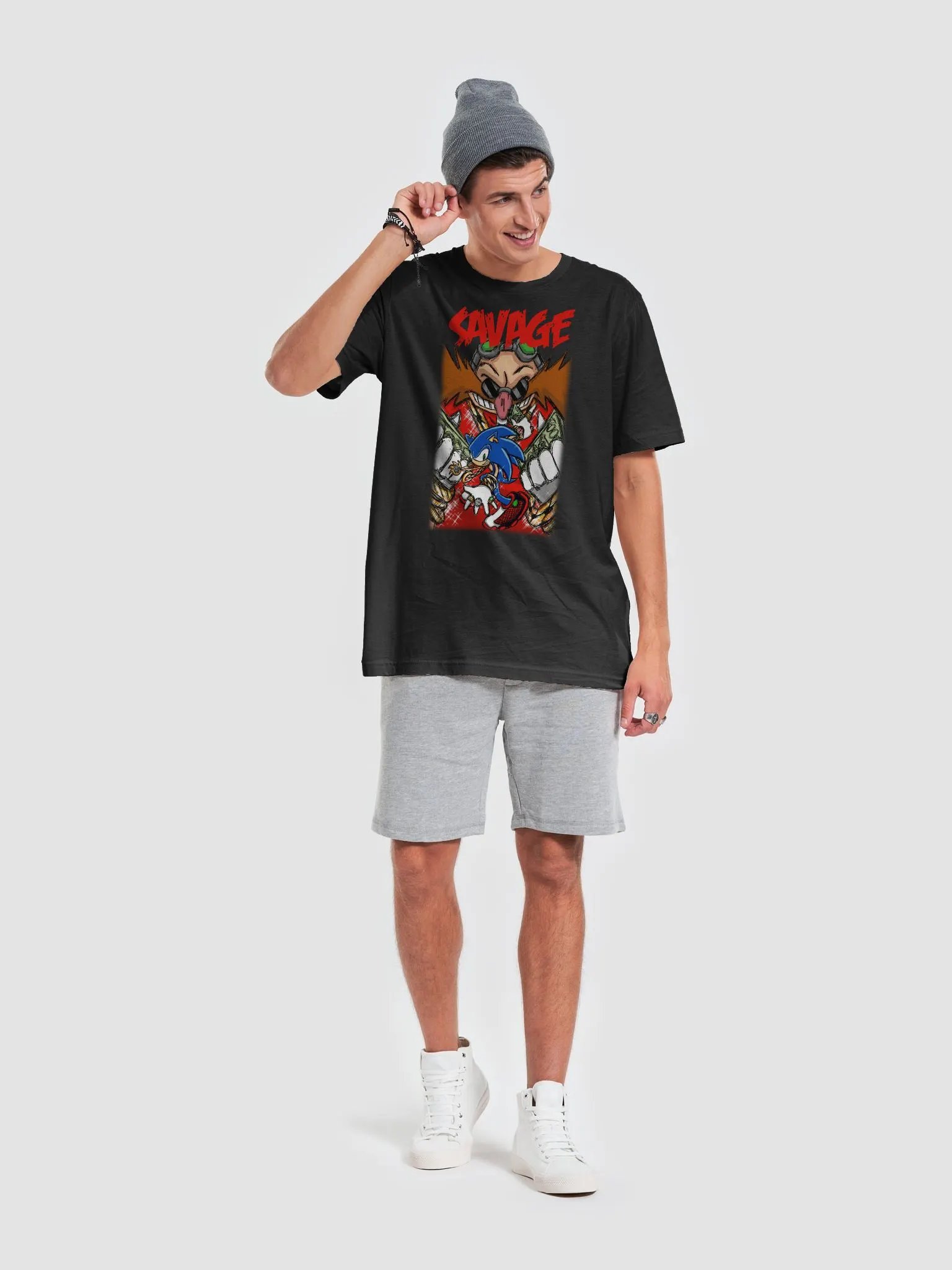 Savage Hedgehog T-Shirt product image (6)