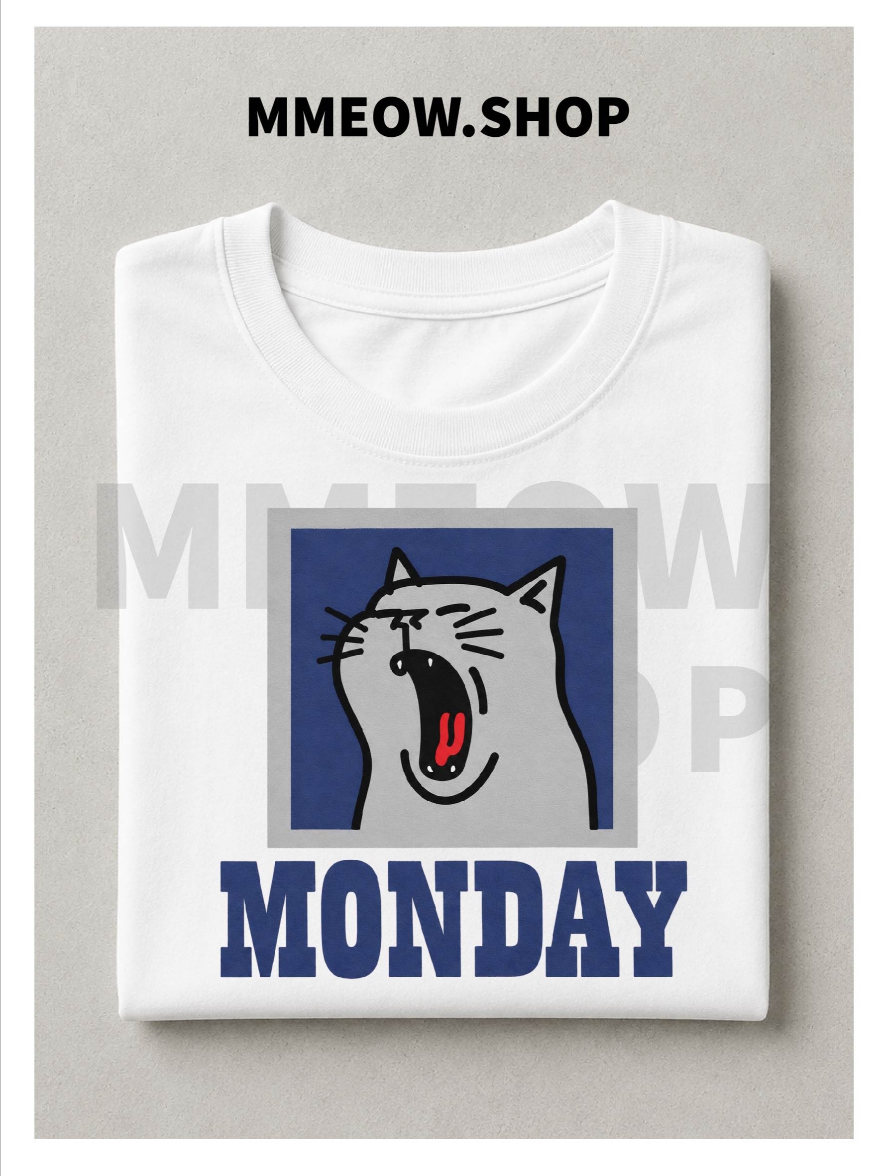 MONDAY T - SHIRT PRINTED product image (1)
