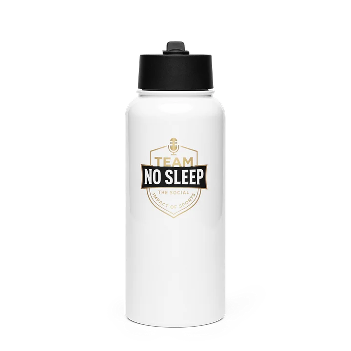 Team NO Sleep Stainless Steel Water Bottle product image (1)