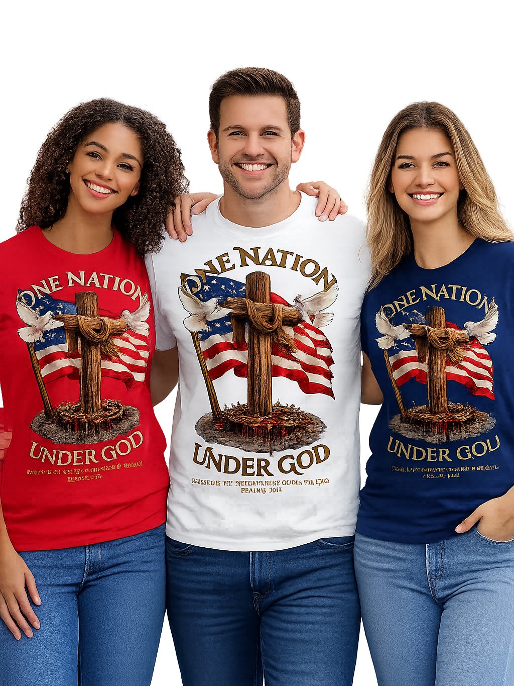 One Nation Under God T-Shirt product image (1)
