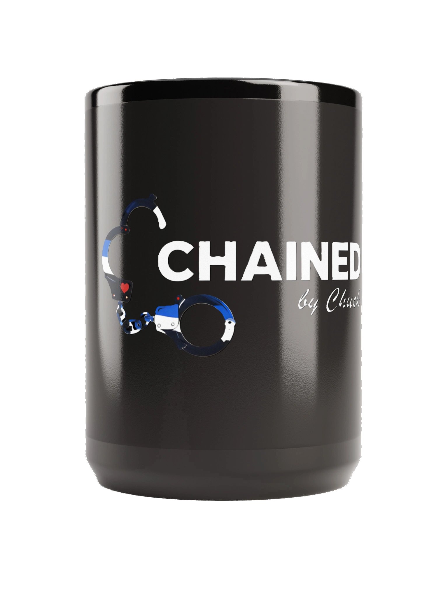 Chained by Chuck: Leather Pride Mug product image (1)