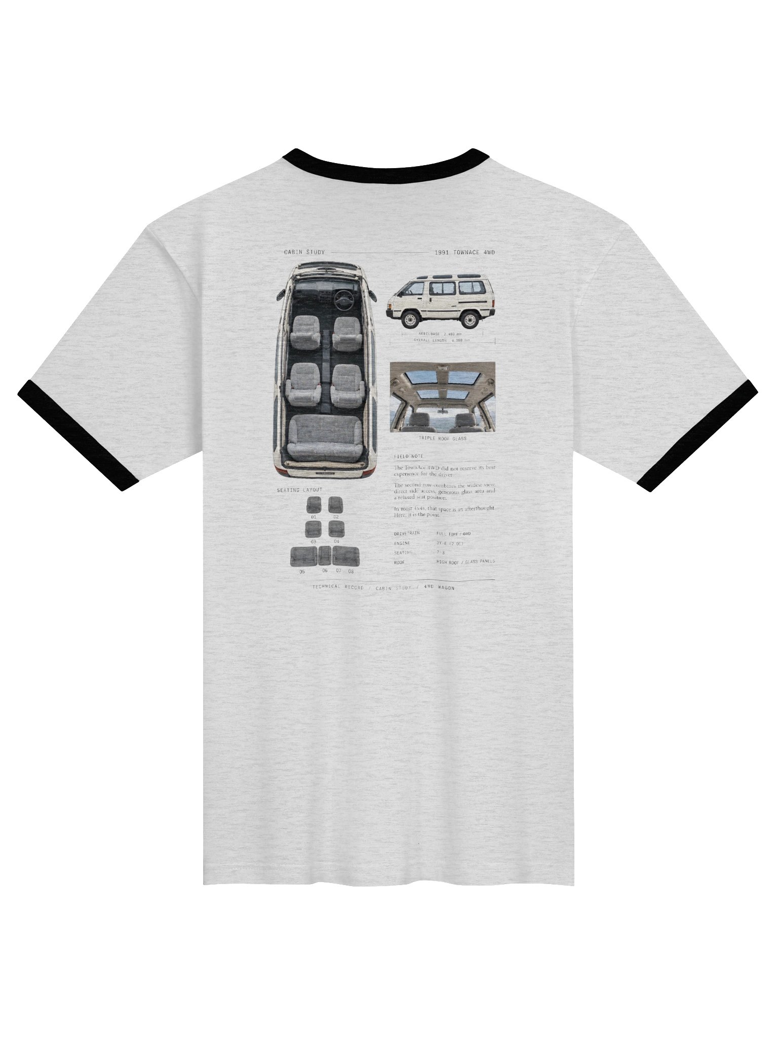 1991 TownAce 4WD: Back seat's nicer product image (4)