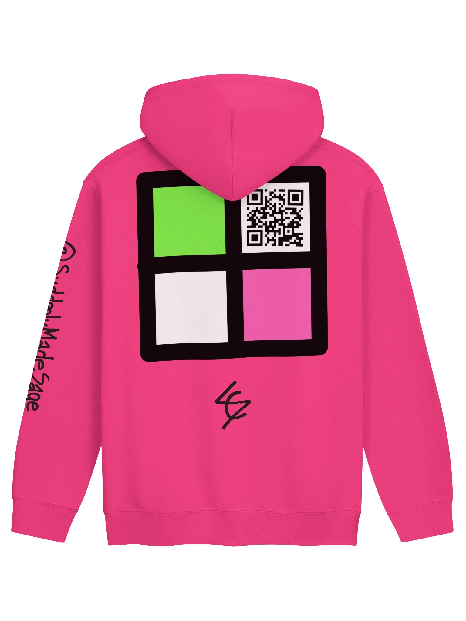 Hot Pink Hoodie — Rome on Fire (Limited) product image (2)
