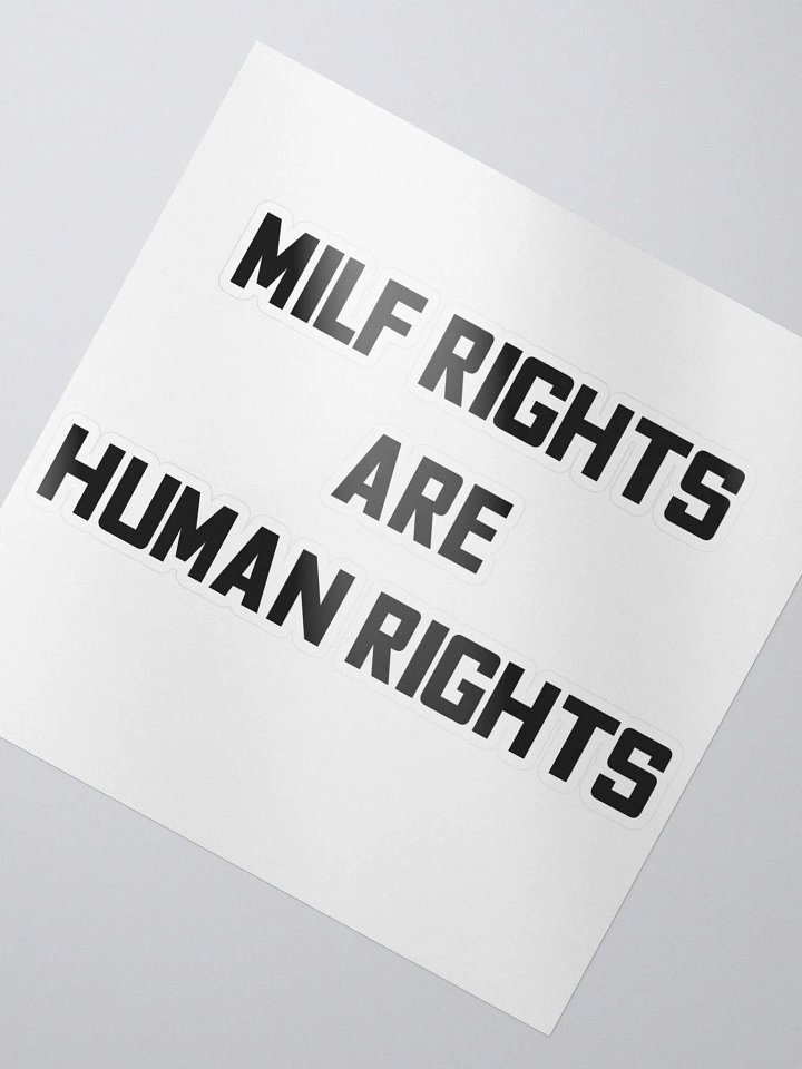 MILF RIGHTS Stickers product image (2)