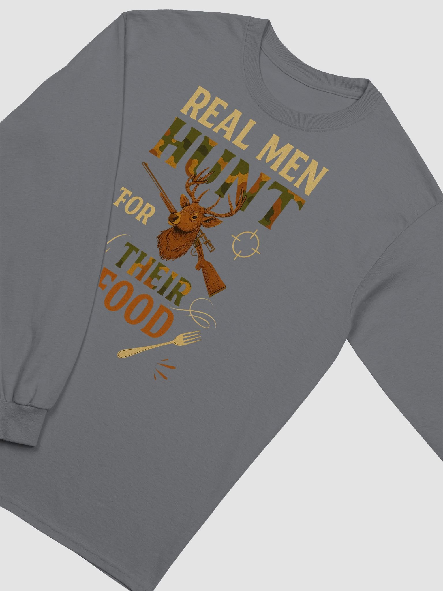 Long Sleeve Hunting Shirt – Real Men Hunt for Their Food product image (15)