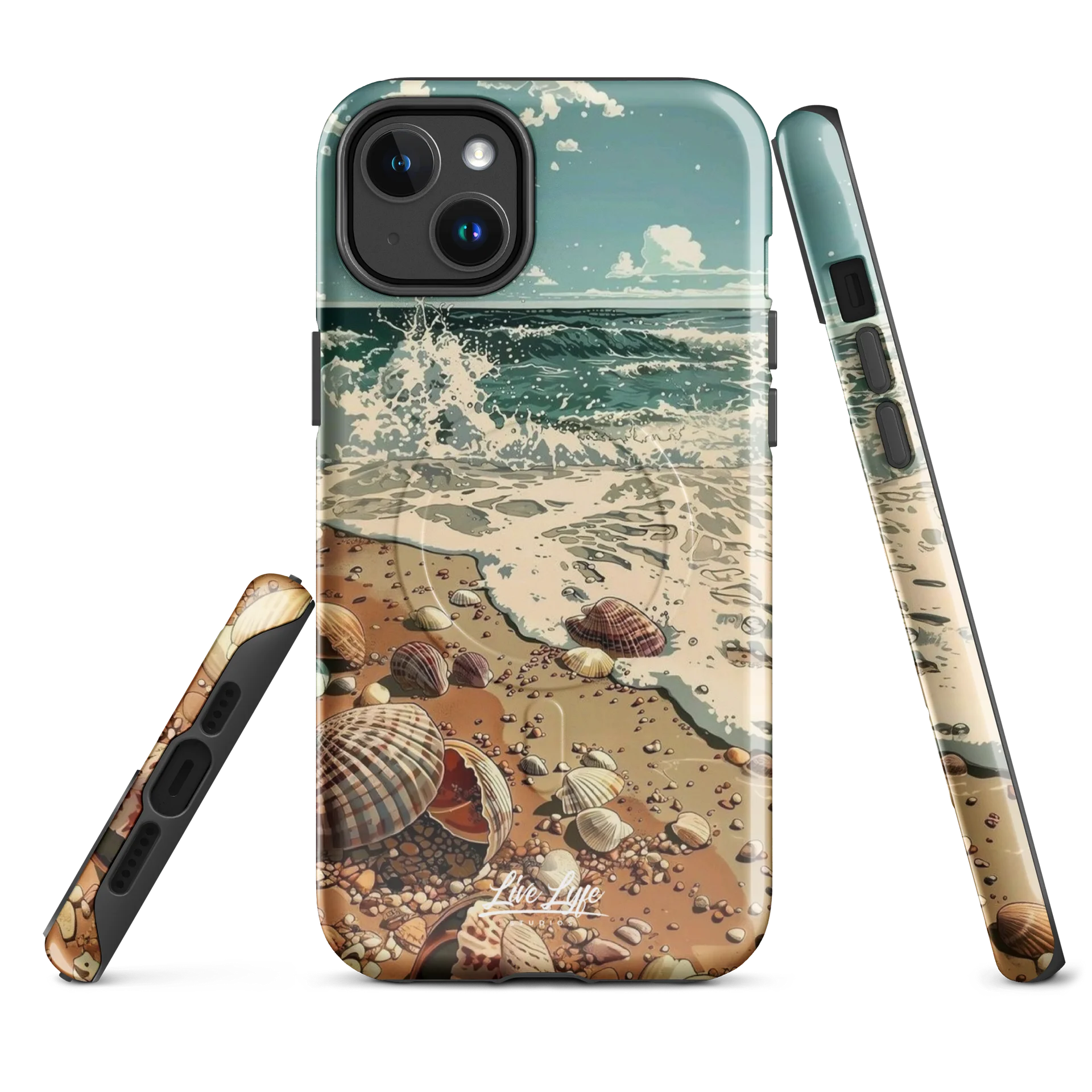 Seashell Serenity MagSafe Tough Case for iPhone® product image (3)