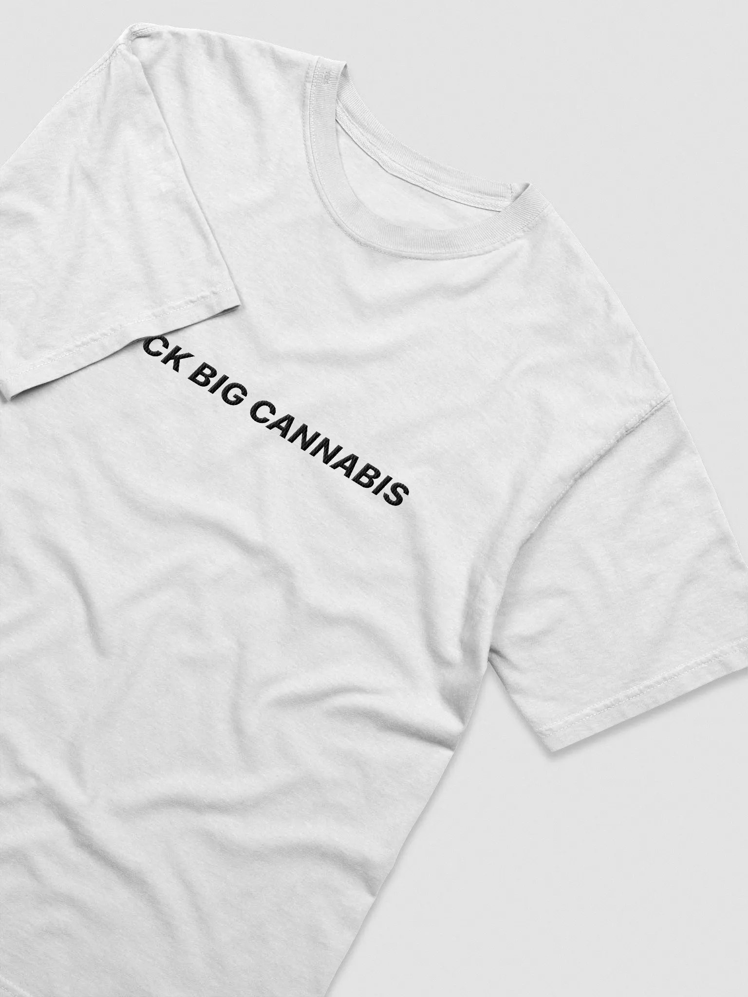 F*CK BIG CANNABIS - white product image (3)