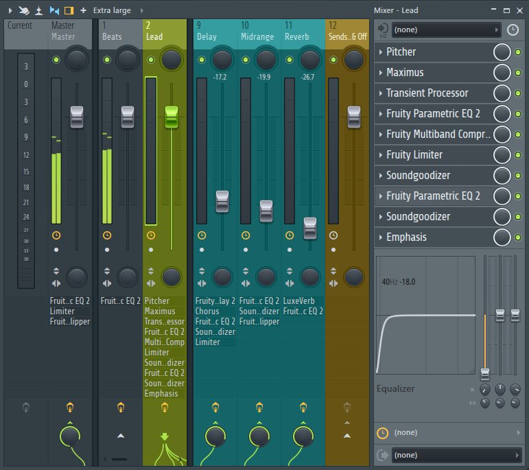 Melodic Vocal Mixing Template (FL Studio – Stock Plugins Only) product image (2)