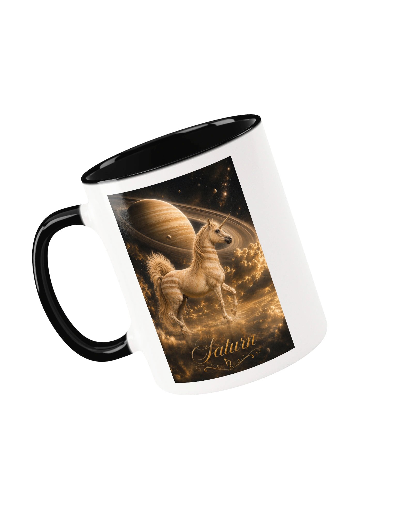 Saturn Unicorn Ceramic Mug product image (8)