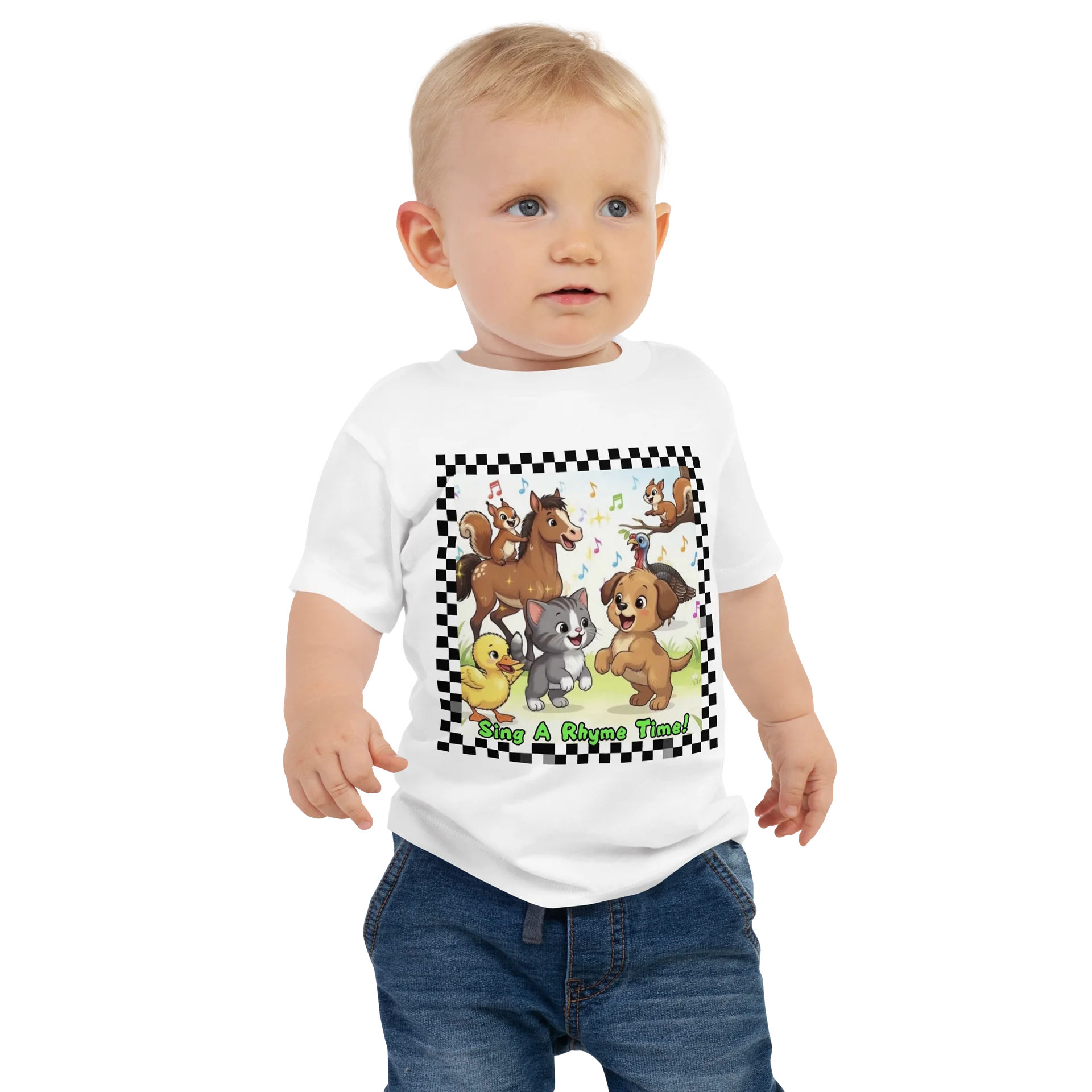 Sing A Rhyme Time Farm Friends Tee product image (1)