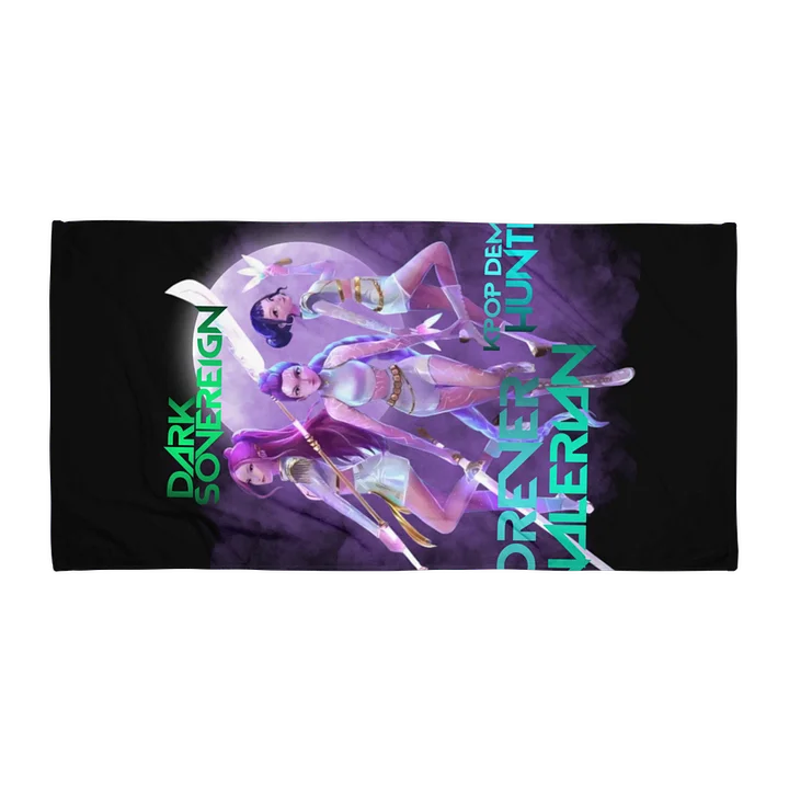 huntrix honmoon beach towel product image (1)