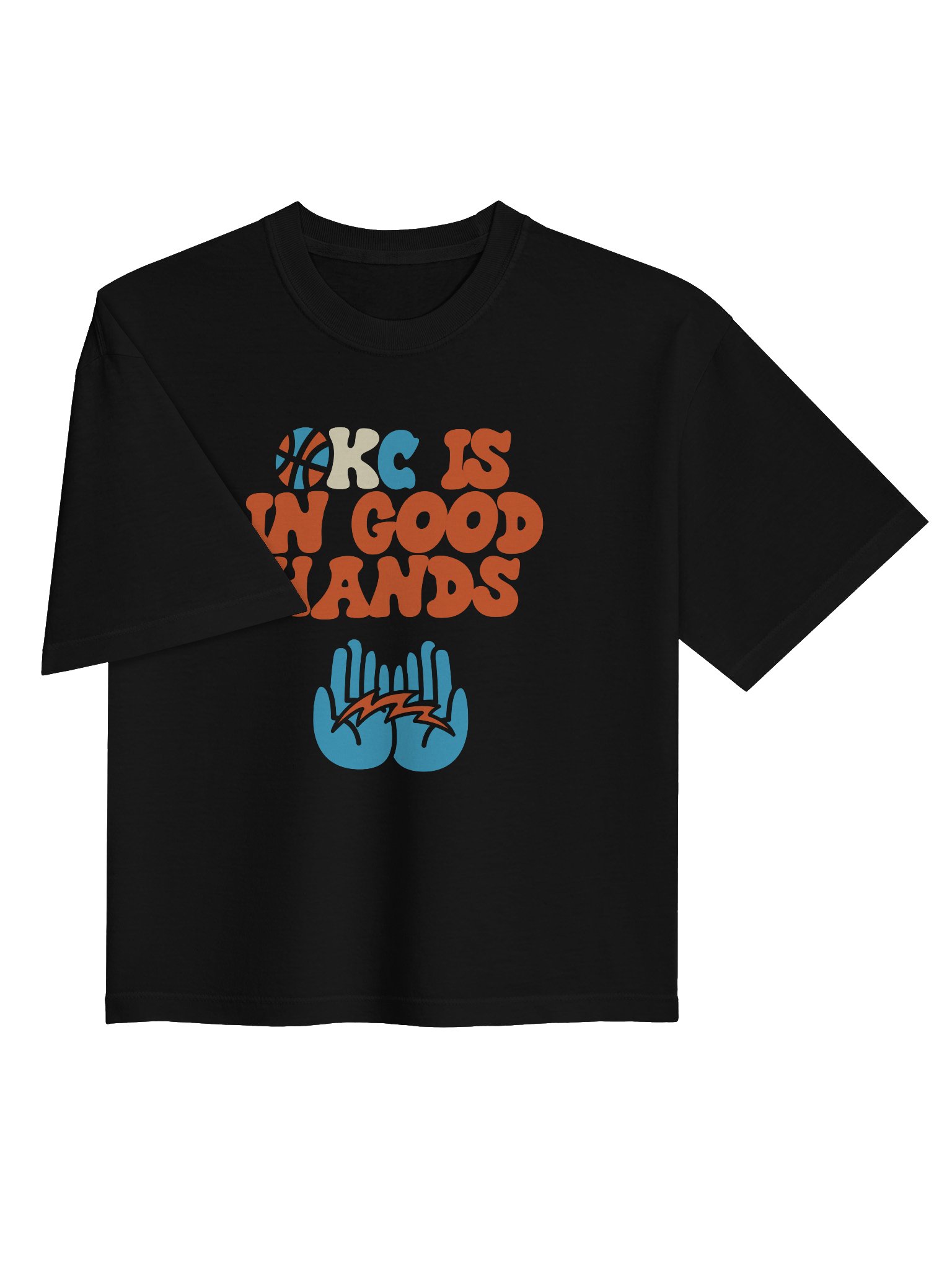 OKC in Good Hands Boxy Women's Tee product image (5)