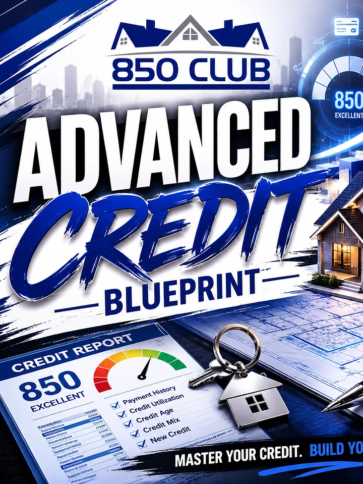 Advanced Credit Blueprint: Raise Your Score Faster product image (1)
