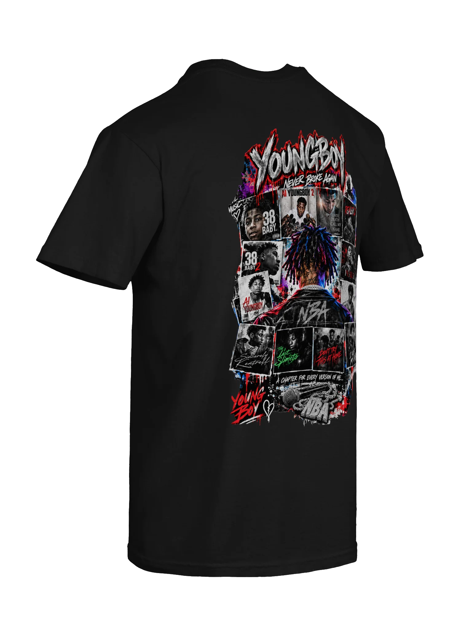 NBA Young Boy Street Art Tee product image (29)