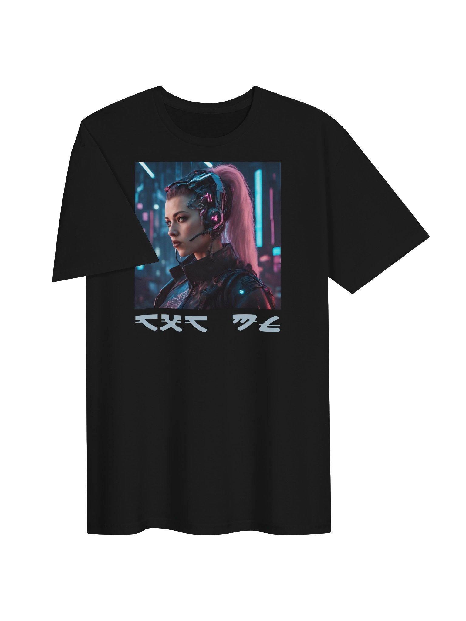CYBERPUNK GIRL 2 T-Shirt product image (3)