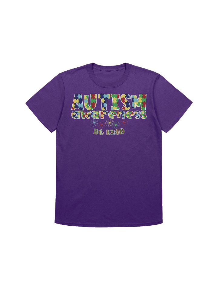 Autism Awareness “Be Kind” Puzzle Piece T-Shirt product image (24)