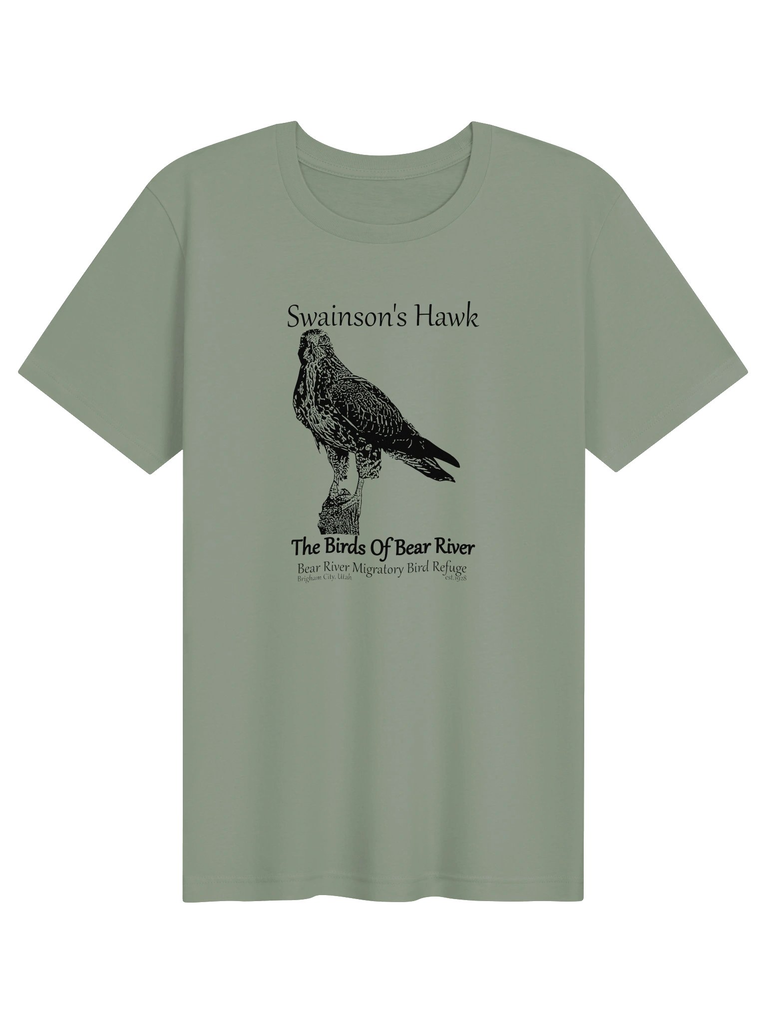 Birds of Bear River Swainson's Hawk Unisex T-shirt product image (57)