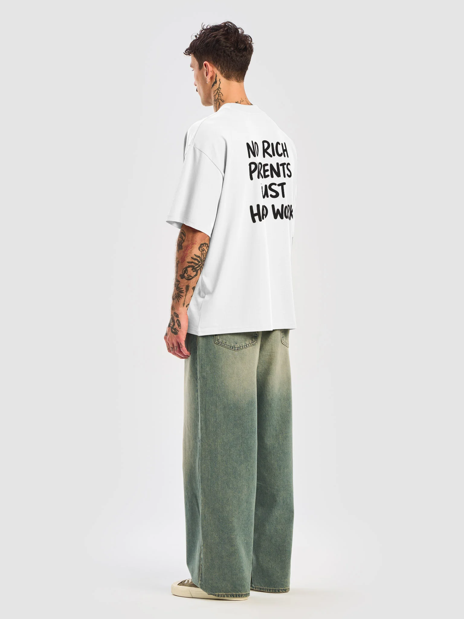 No Rich Parents Oversized Tee product image (8)