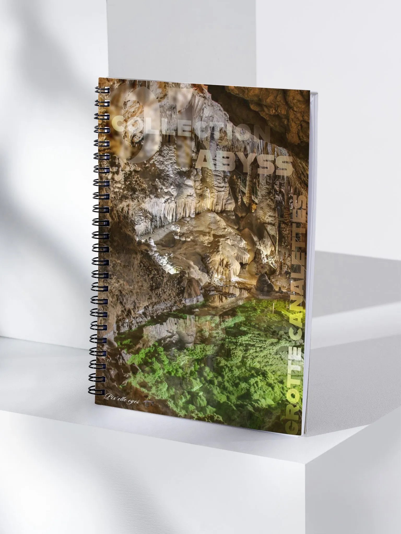 Abyss Notebook – Canalettes Cave – A5 Format product image (4)