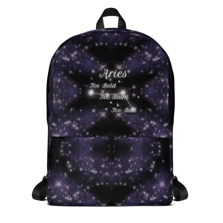 Aries 2025, Constellation, Backpack product image (1)