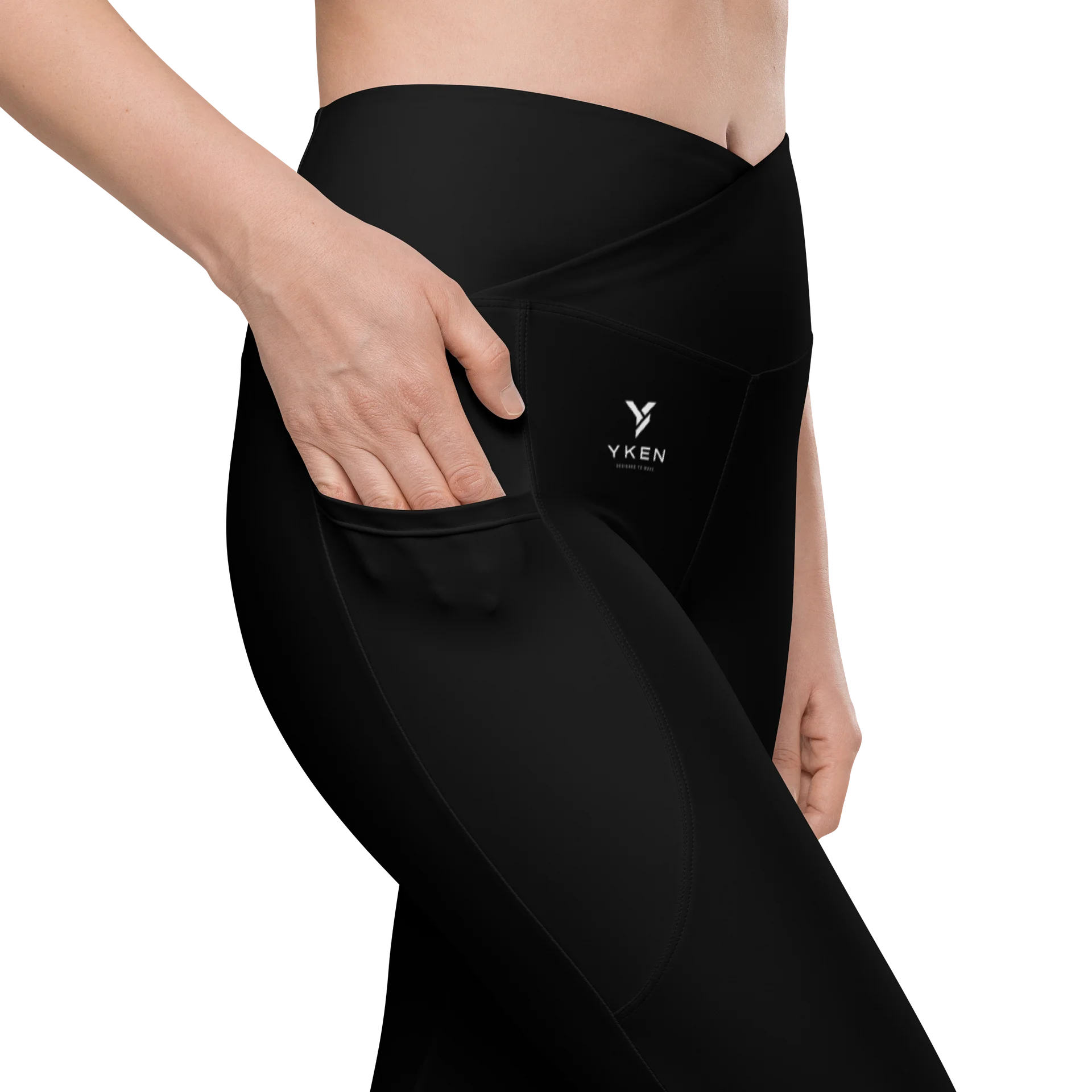 YKEN Signature Crossover Leggings product image (8)
