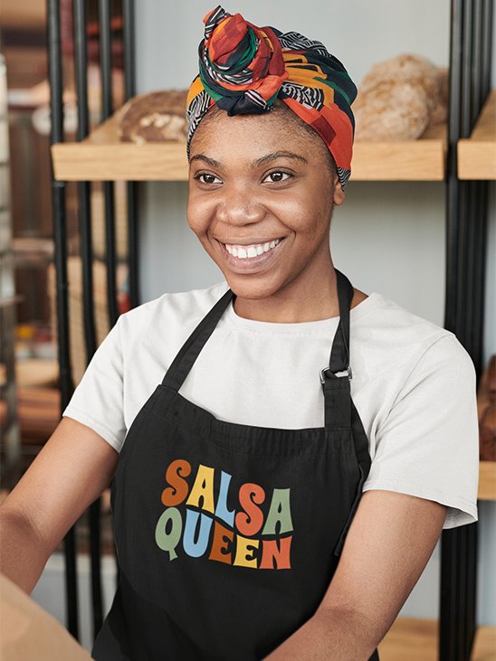 Salsa Queen • Cotton Twill Apron product image (1)