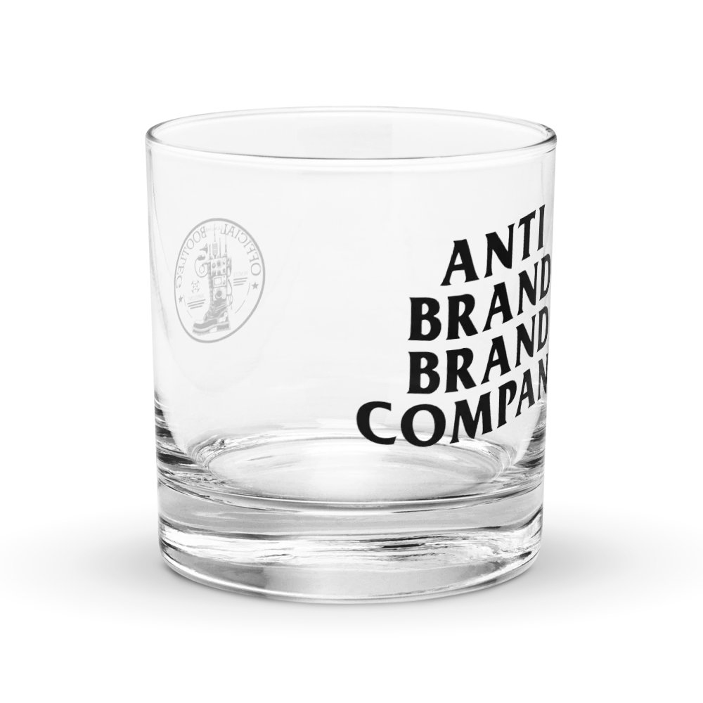Anti Brand Brand Company Rocks Glass product image (1)