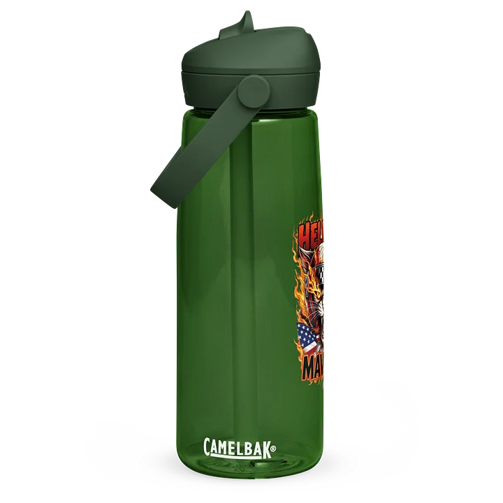 Hellkat Maverick Intense Cat Flip Straw Water Bottle product image (1)