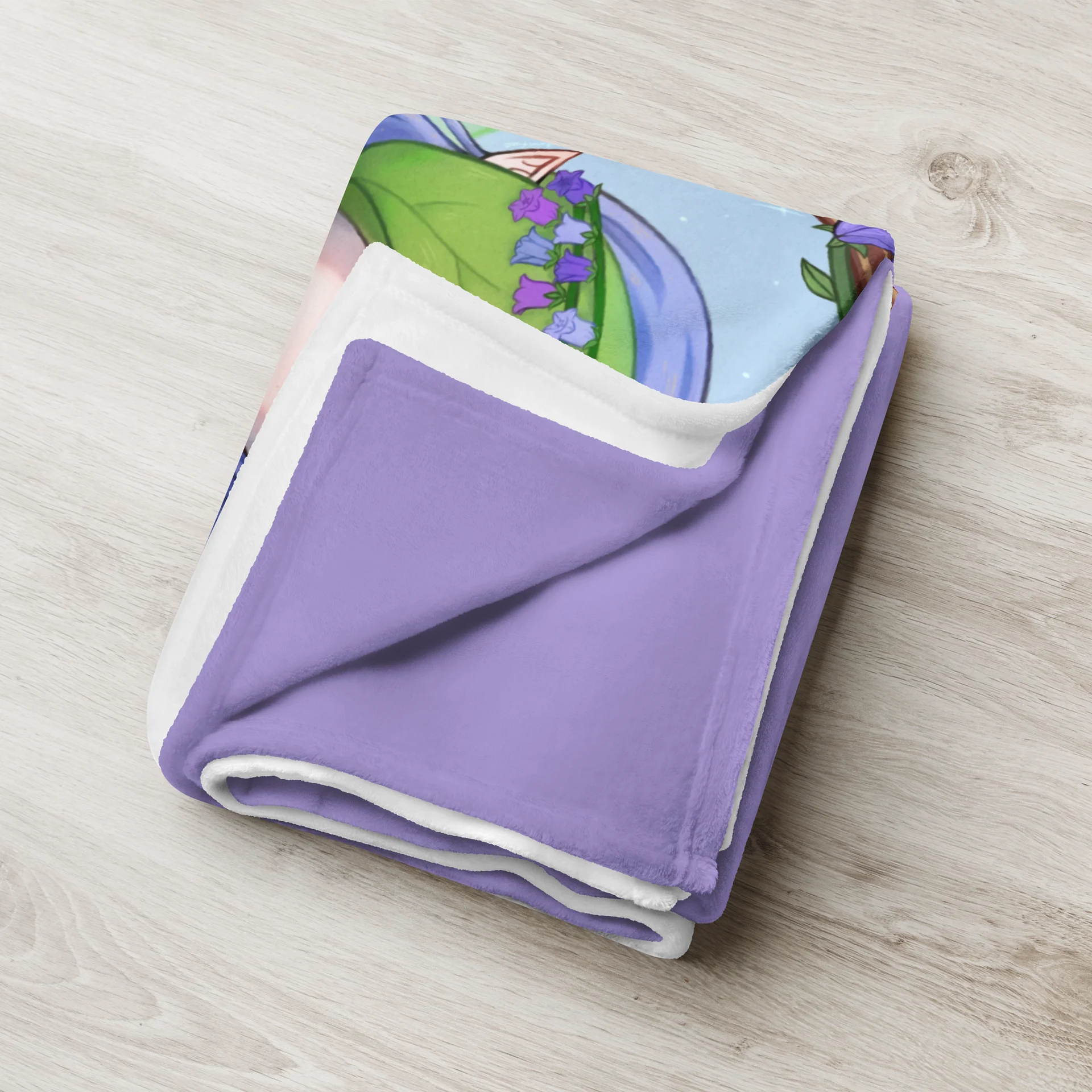 Bluabell Throw Blanket product image (3)
