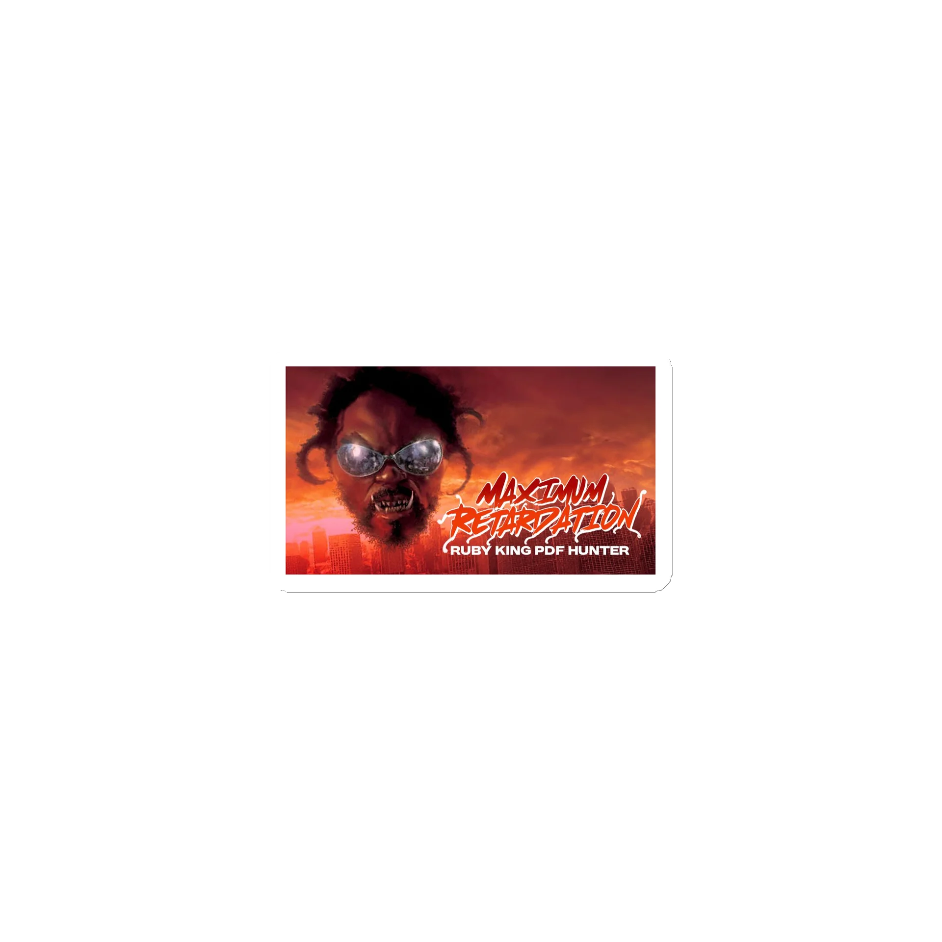 Ruby King in Maximum Retardation! Magnet product image (1)