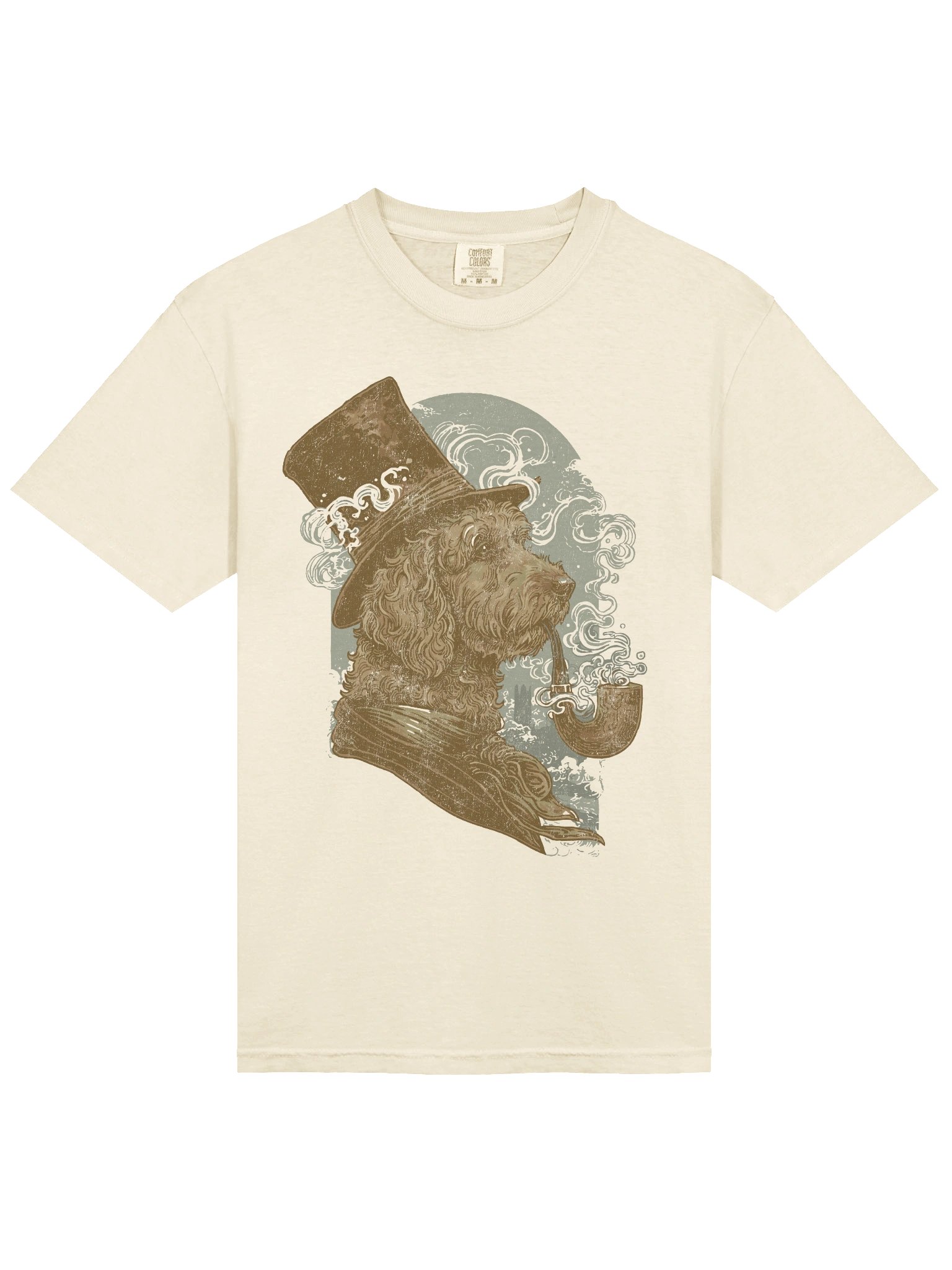 Steampunk Doodle Dog Comfort Colors Garment-Dyed Heavyweight T-Shirt product image (3)