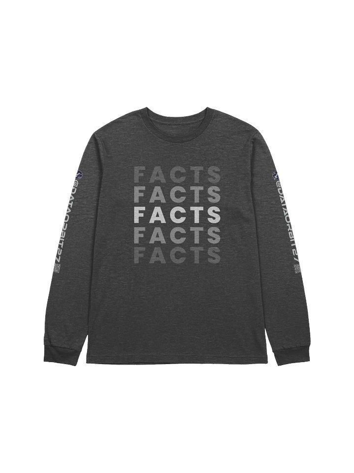 "Facts" Bella+Canvas Supersoft Long Sleeve T-Shirt product image (1)