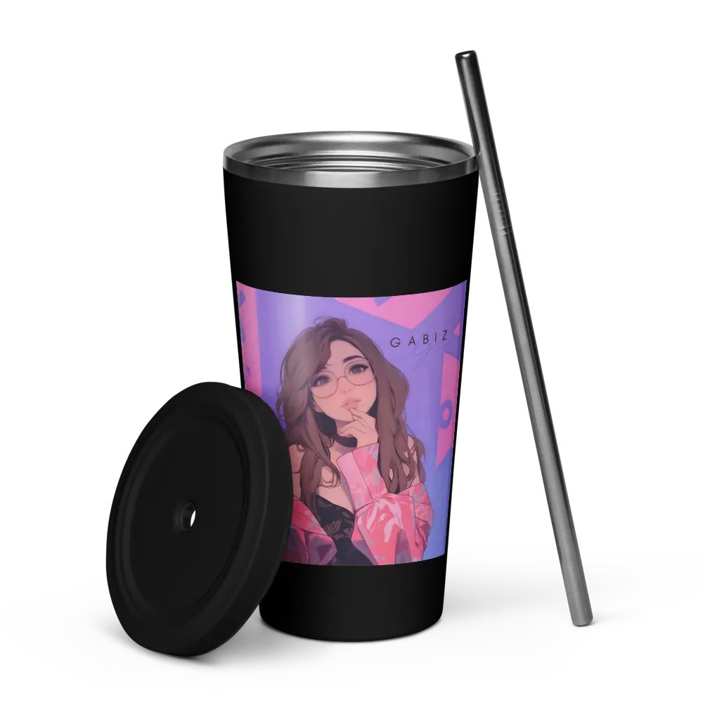 Gabi Gang Tumbler with a Straw product image (2)
