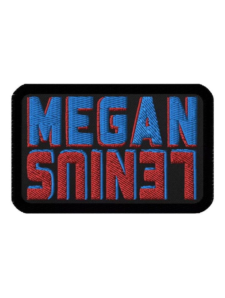 Megan Lenius Embroidered Patch in Black product image (1)