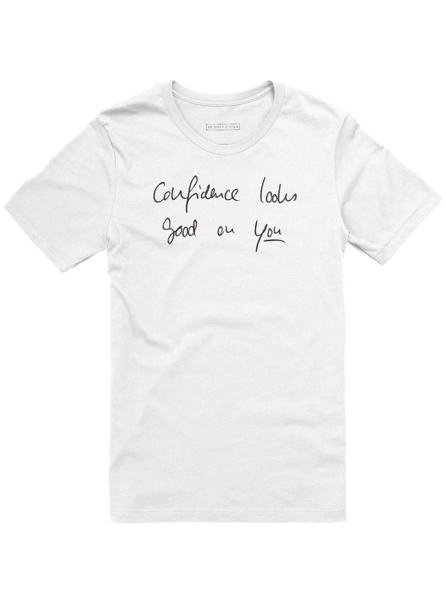 White Women's Cotton T-Shirt Front Print product image (1)