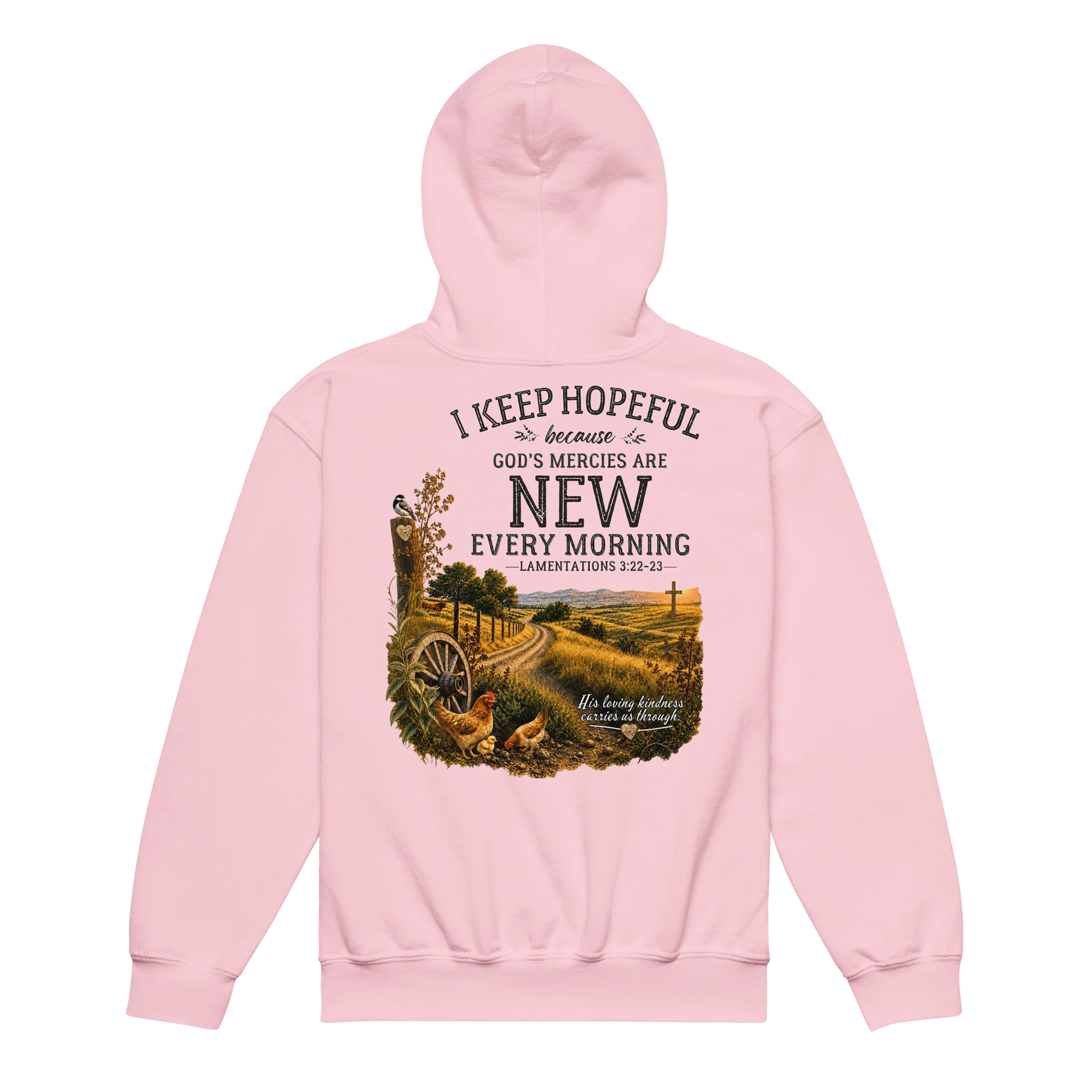 Loving Kindness Meadow Edition Girls' Youth Hoodie product image (2)