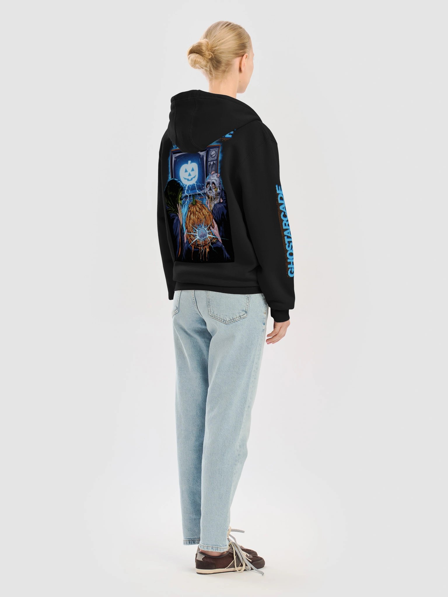 Novelty Scare Zip-Up Hoodie product image (12)