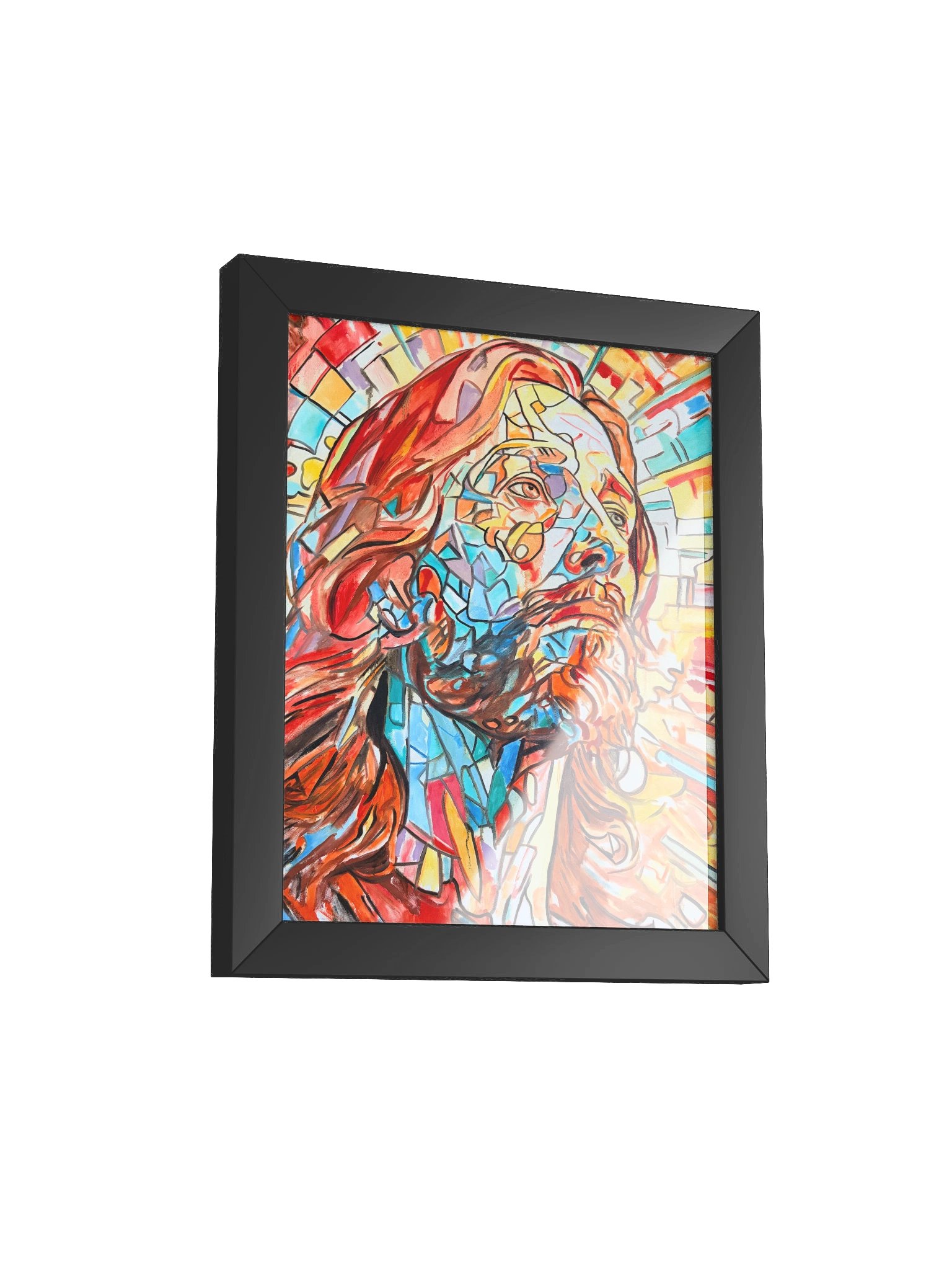 Jesus Christ by Warren Willowdale (Framed High-Quality Matte Poster) product image (2)