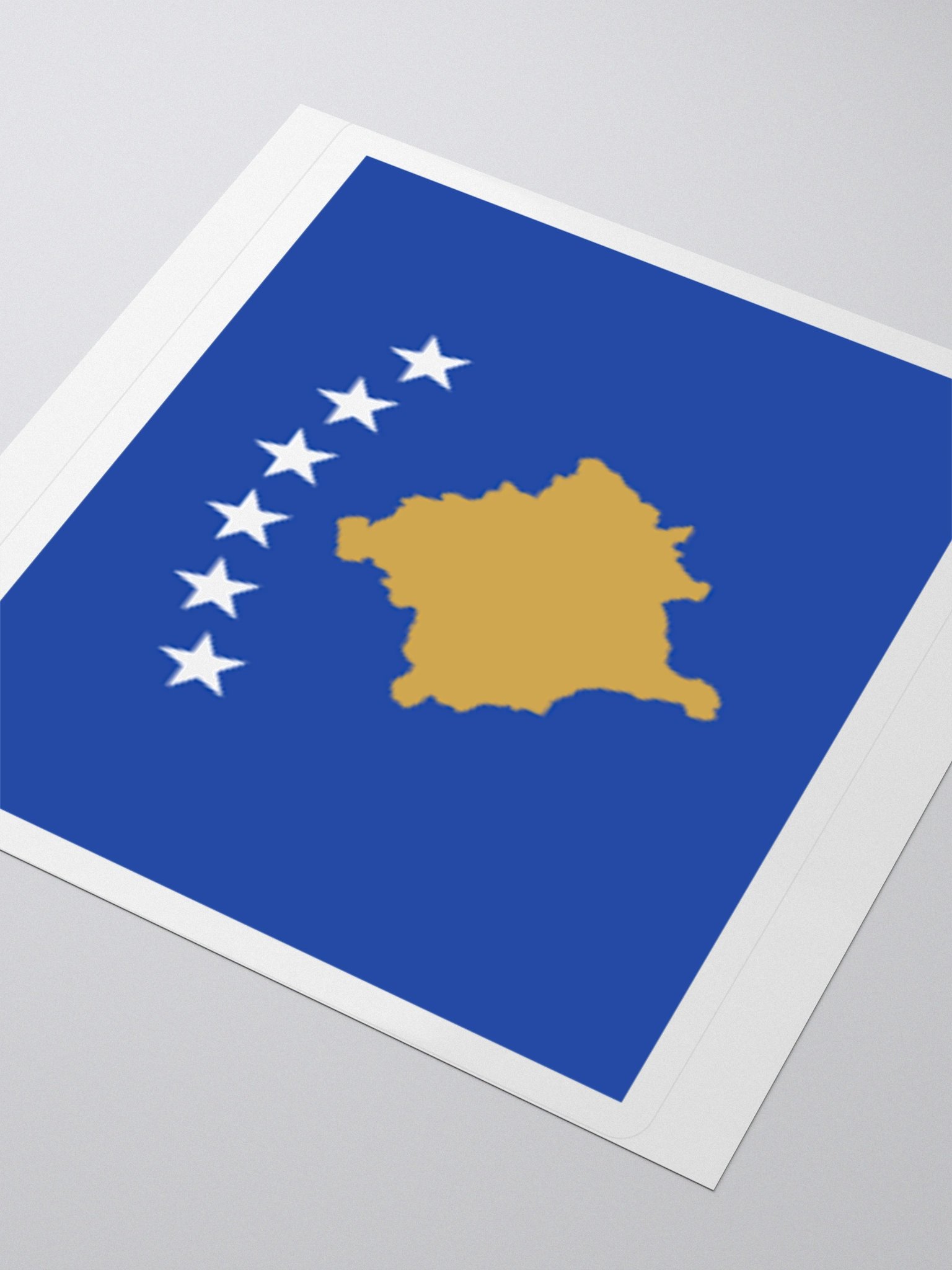 Kosovo Flag Sticker | Six Stars Design | Durable Vinyl | 3 Sizes product image (8)