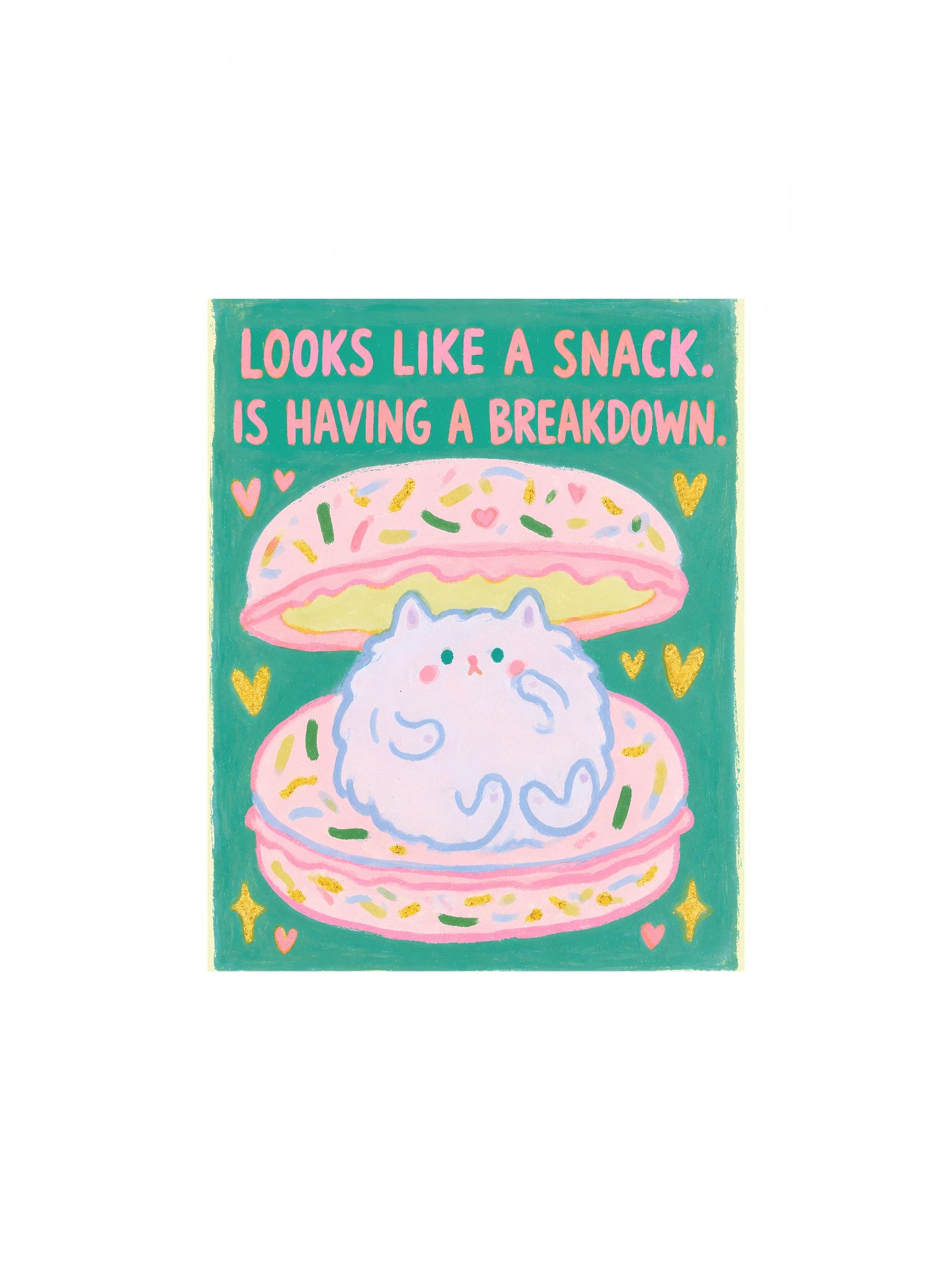 Looks Like a Snack Cat Poster product image (1)