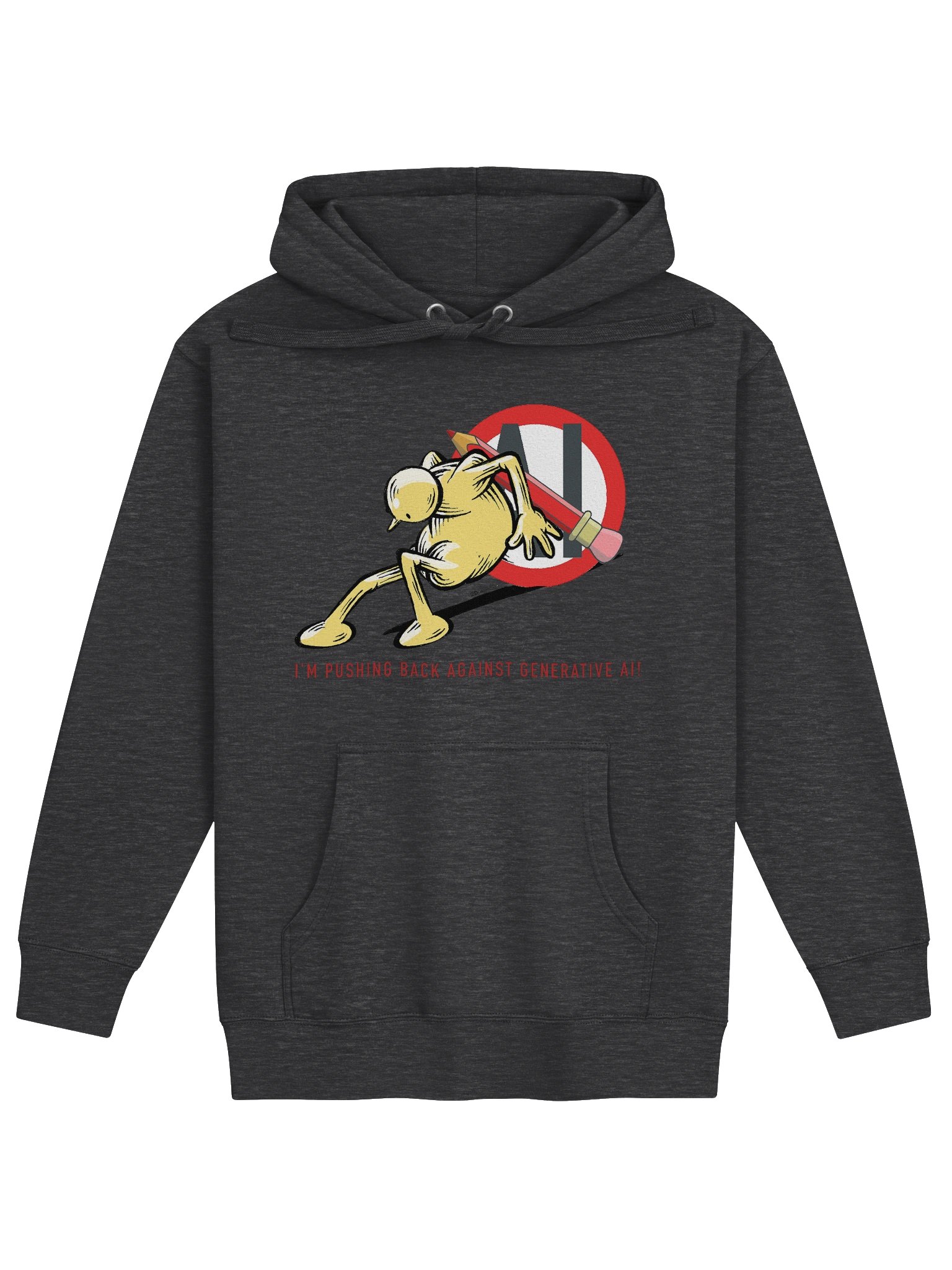 'Push Back' unixex T-shirt. product image (5)