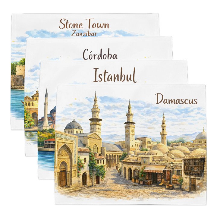 Echoes of Ancient Cities Placemat Set product image (1)