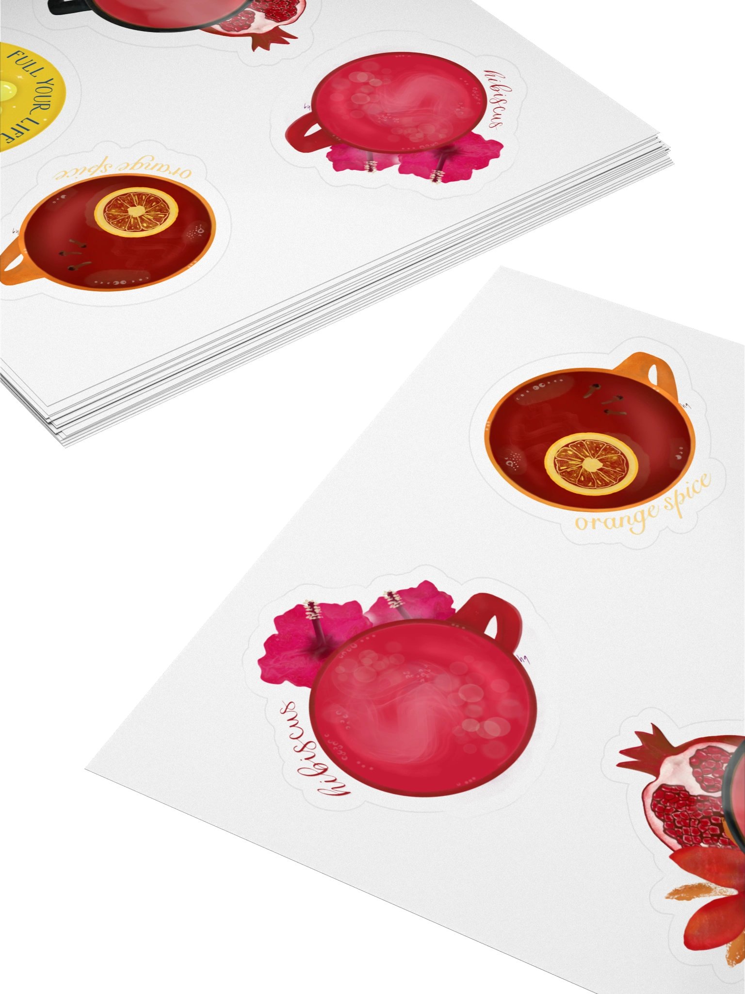 Botanical Tea Stickers product image (4)
