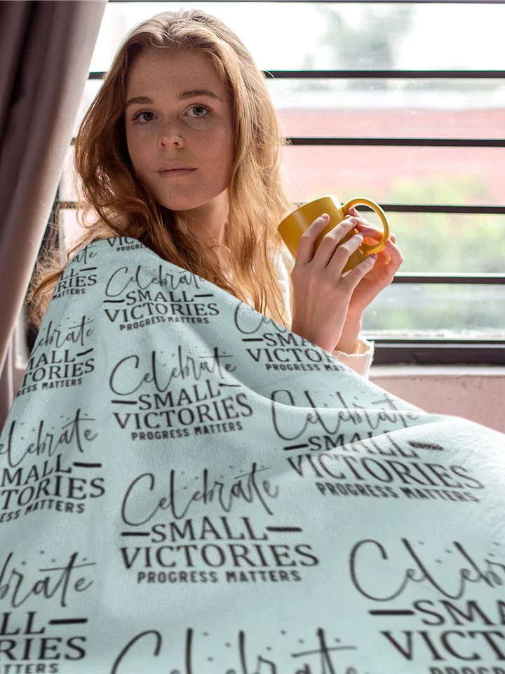 Celebrate Small Victories Blanket product image (1)