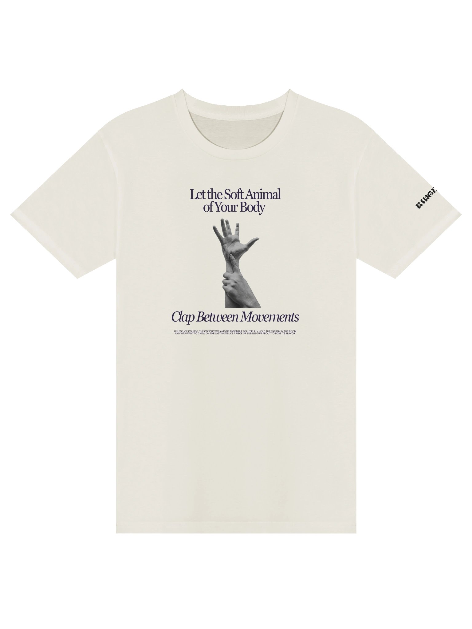 Clap Between Movements - Reaching Tee product image (1)