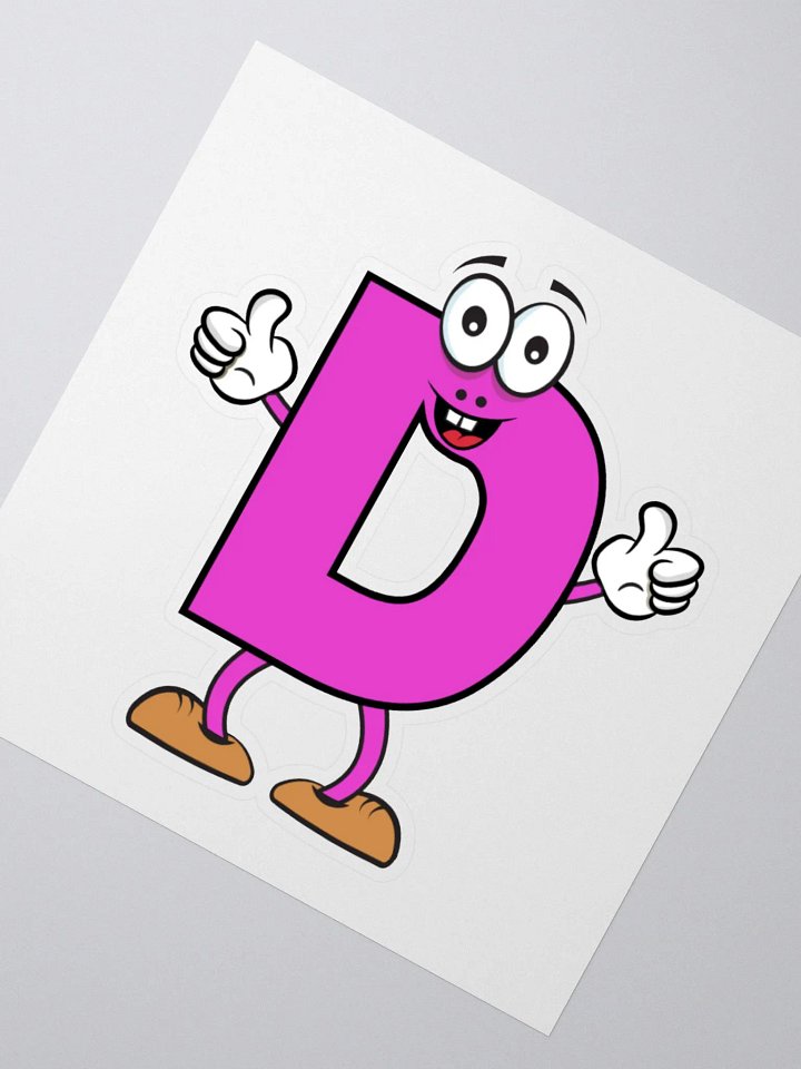D Cartoon Character Sticker product image (4)