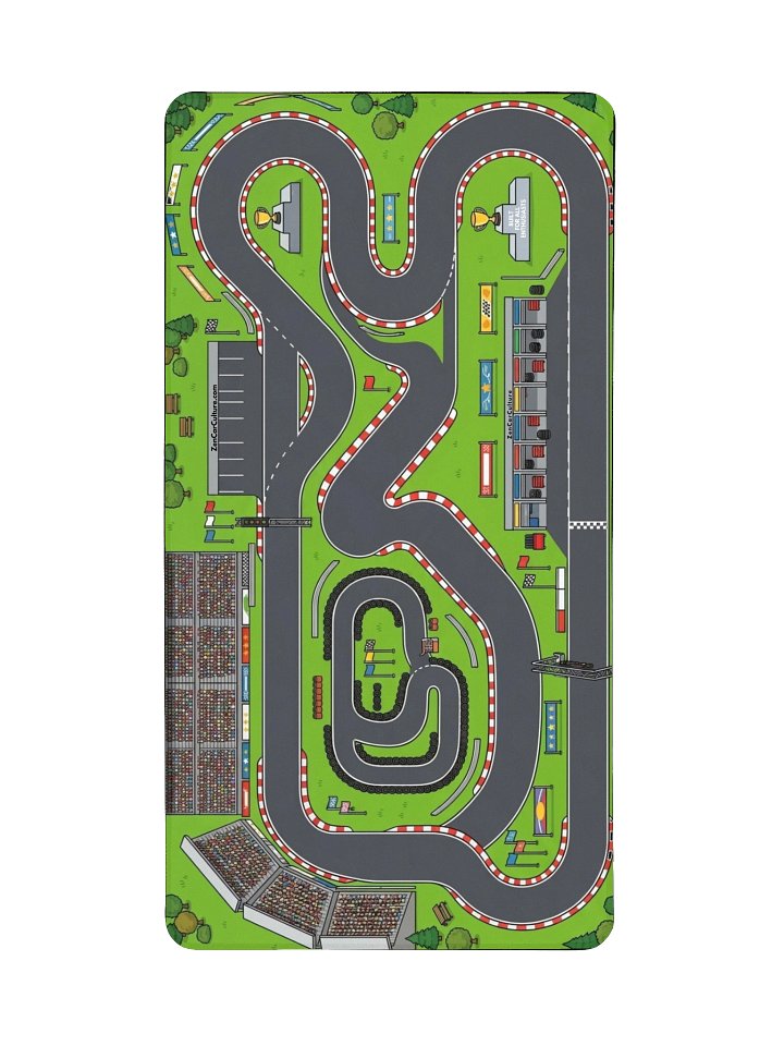 Apex Circuit Play Style Desk Pad & Mouse Mat | Zen Car Culture product image (2)