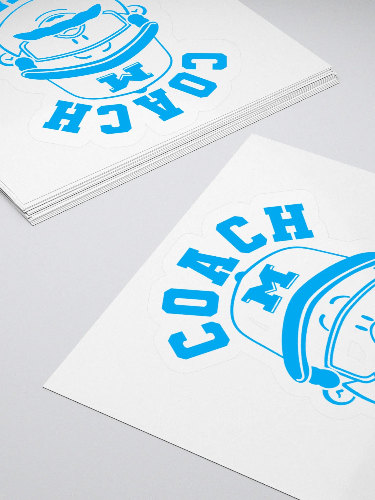 Coach Mike Sticker - Blue product image (4)
